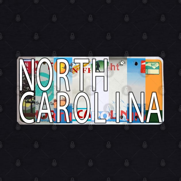 North Carolina License Plates by stermitkermit